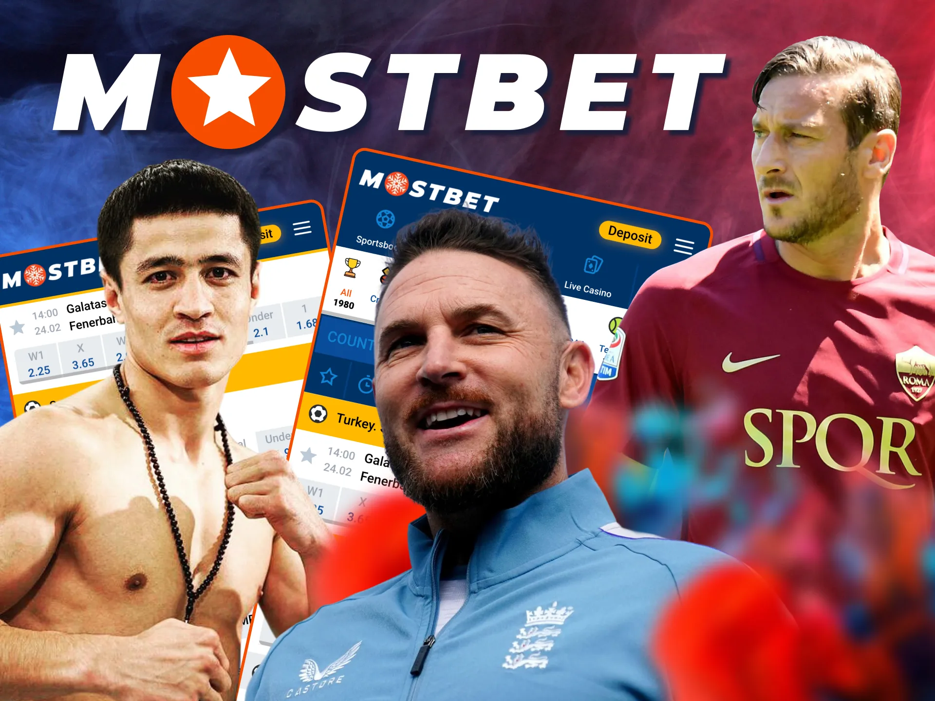 Top ambassadors inspire users on Mostbet.