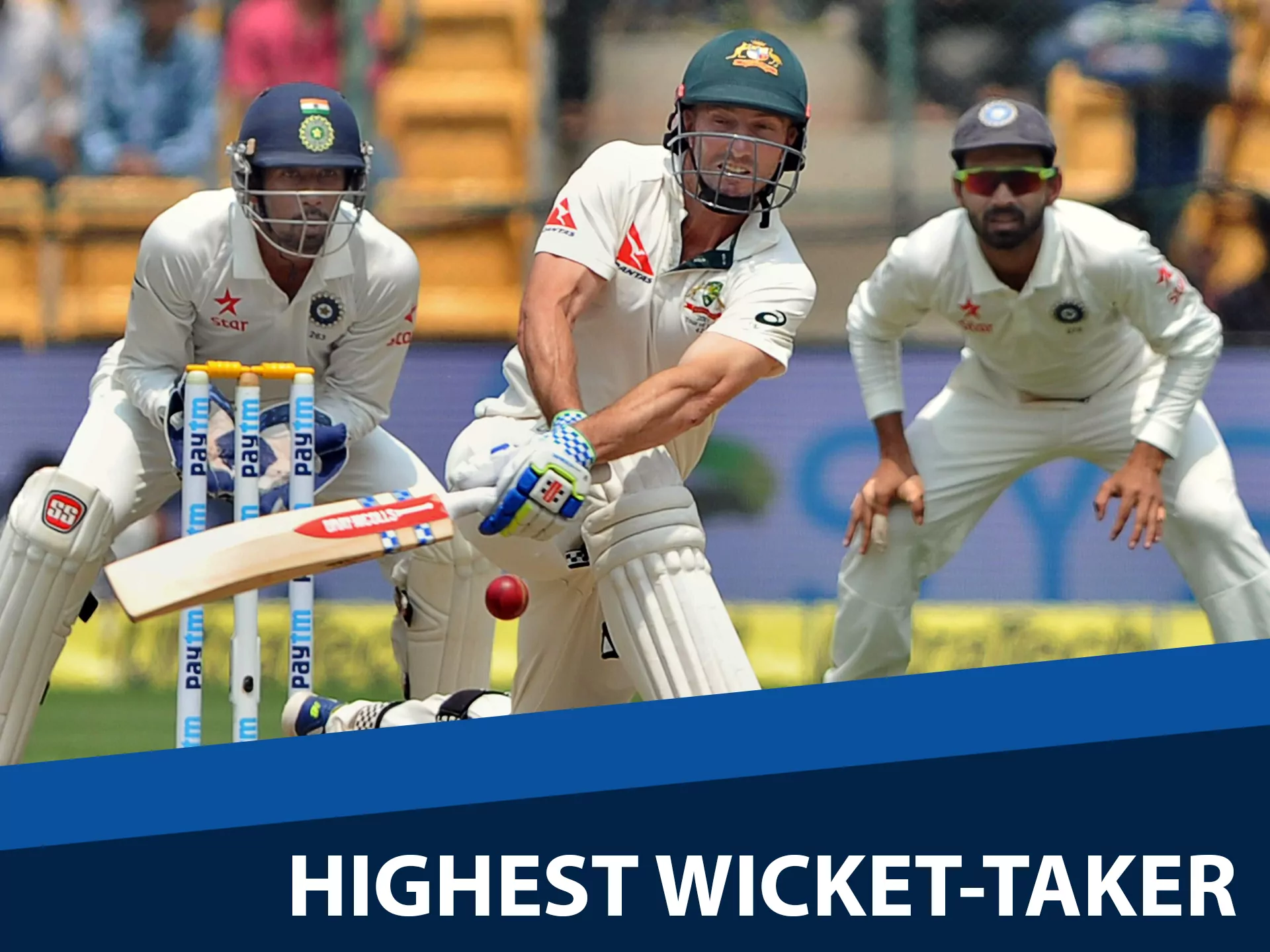 Betting category for the highest wicket-taker in a cricket match on Mostbet.