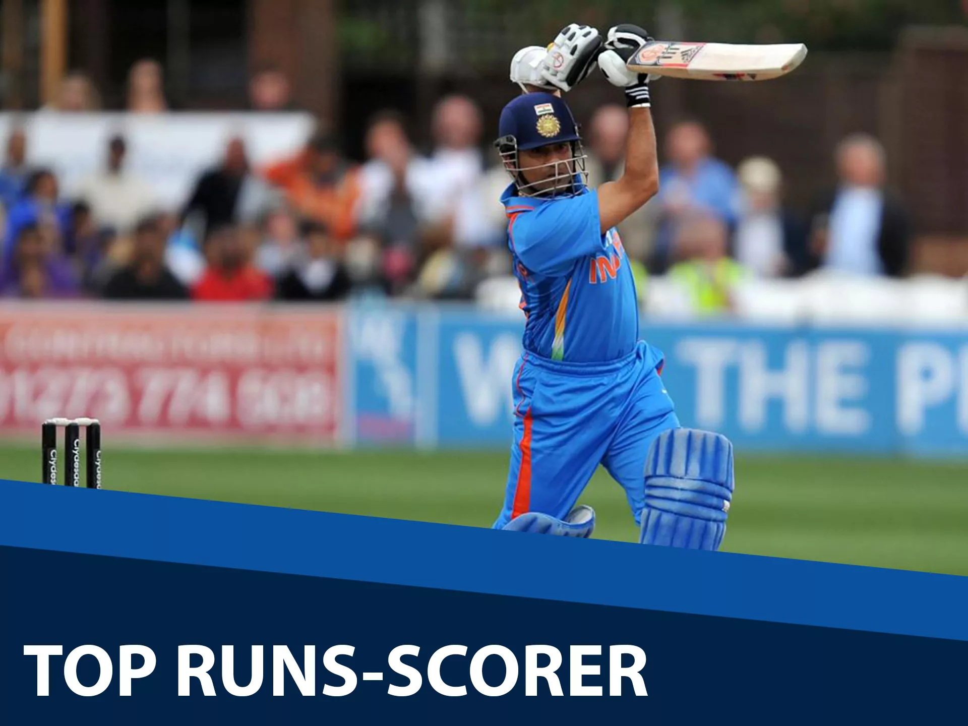 Option to bet on the top runs scorer in a cricket match on Mostbet.