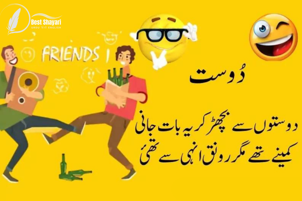 Funny Urdu Shayari For Friends