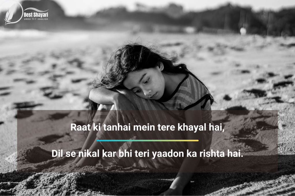 Sad Shayari In Roman English