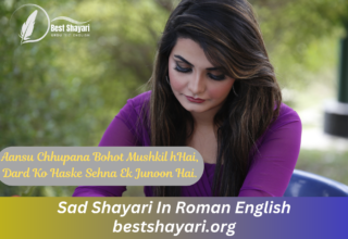 Sad Shayari In Roman English