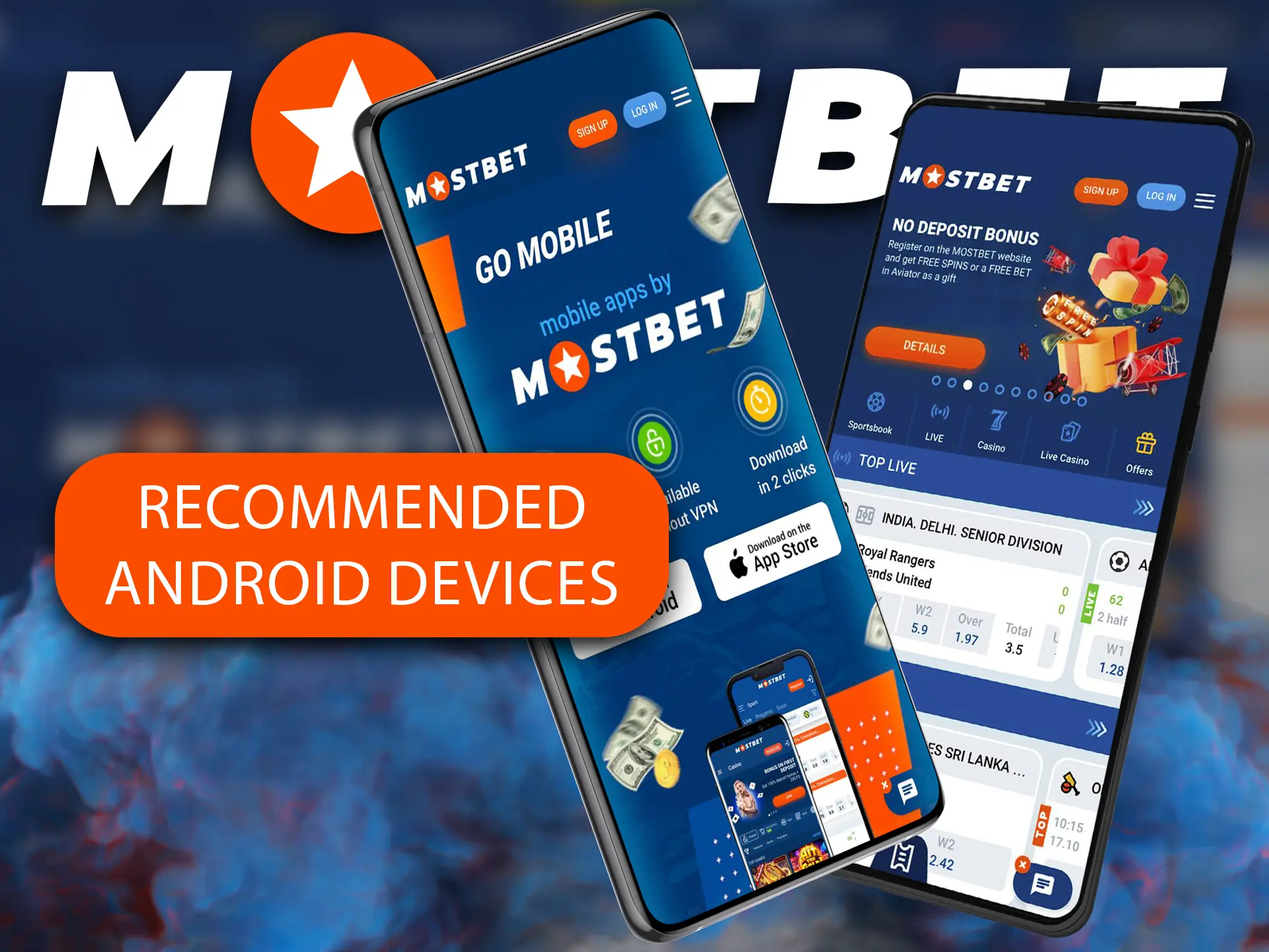 Check if your Android device is compatible with the Mostbet app.