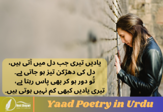 Yaad Poetry in Urdu