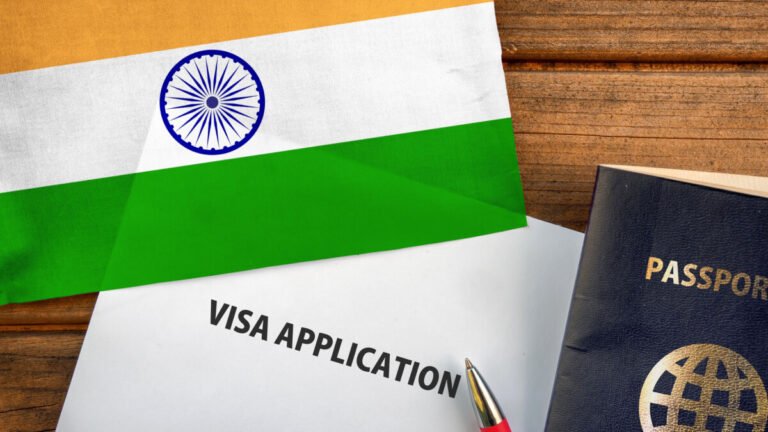 What is Reference Name on Indian Visa?