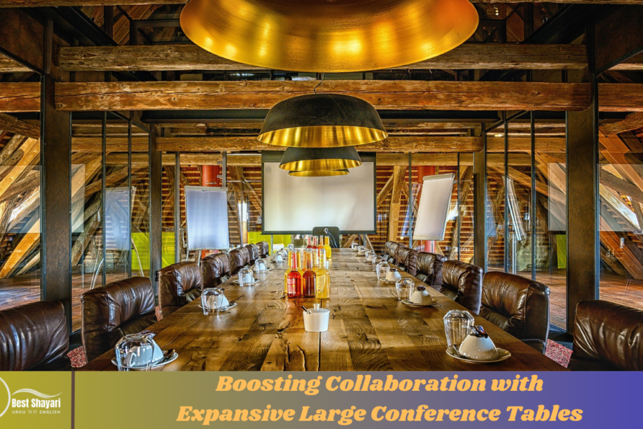 Boosting Collaboration with Expansive Large Conference Tables