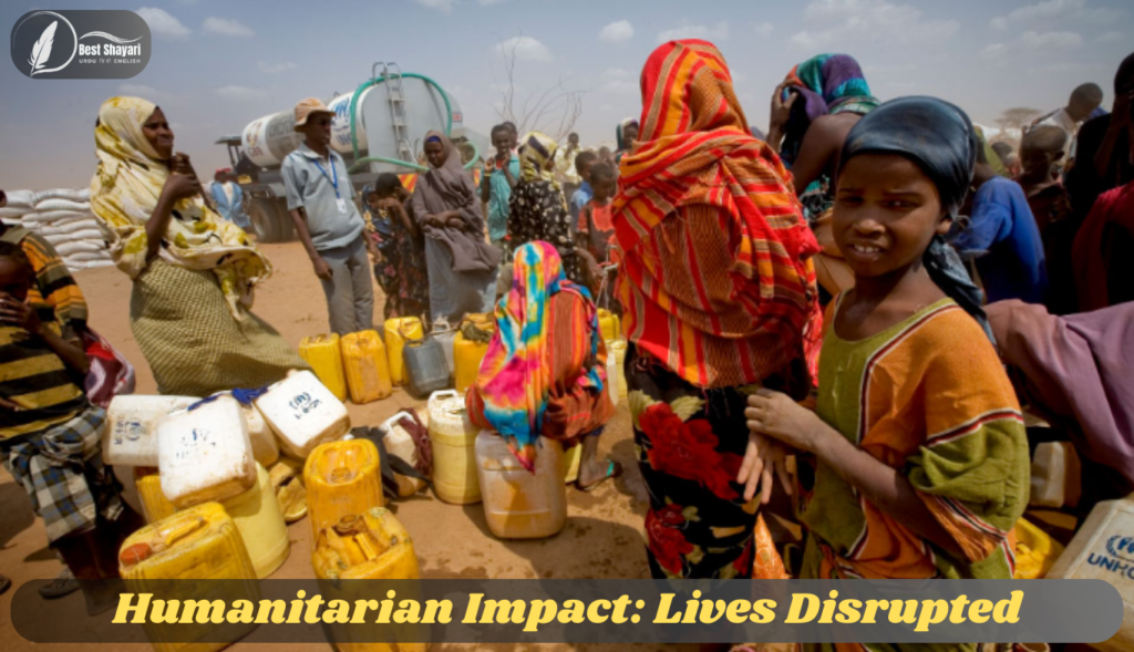 Humanitarian Impact Lives Disrupted