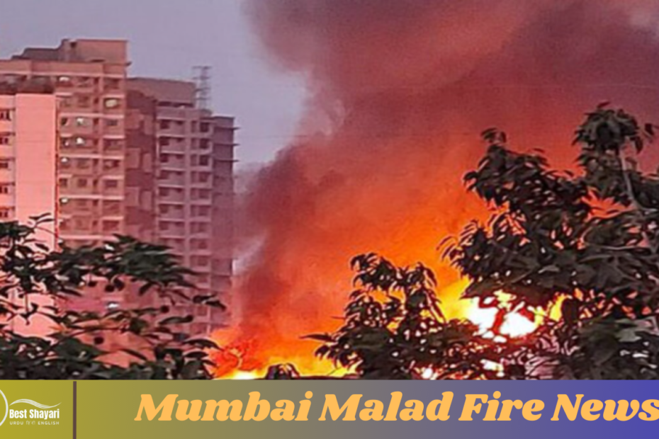 Mumbai Malad Fire New