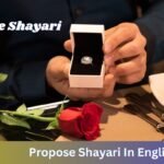 Propose Shayari In English