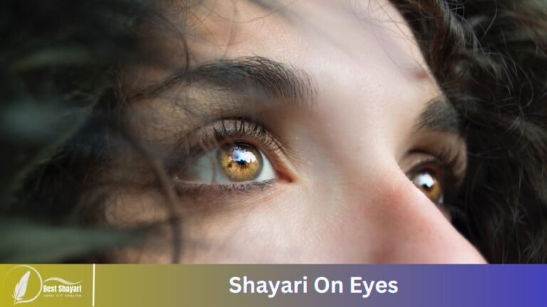 Shayari On Eyes