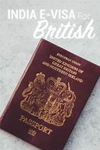 Indian e-Visa for British citizens