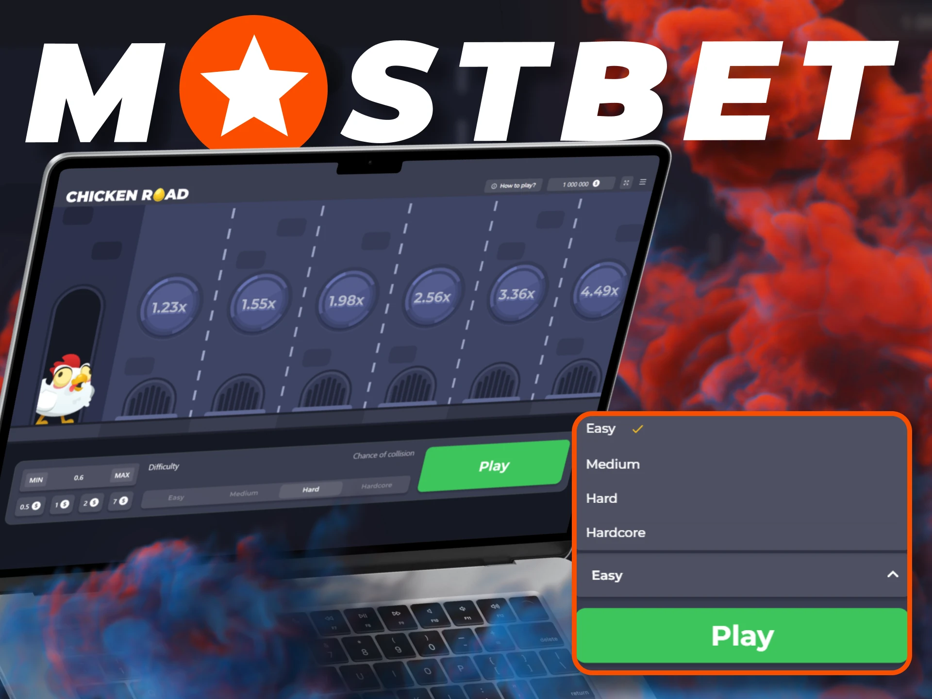 Check out the main features of Chicken Road on the Mostbet website.