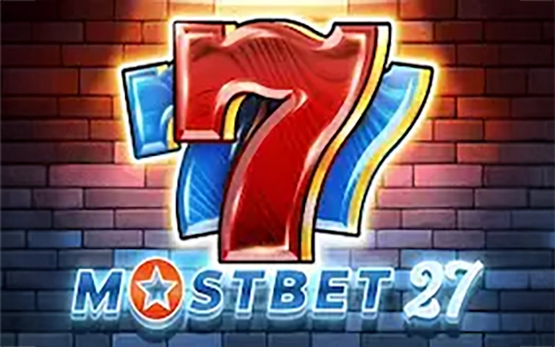 Enjoy big wins in the Mostbet 27 game from Mostbet Casino.